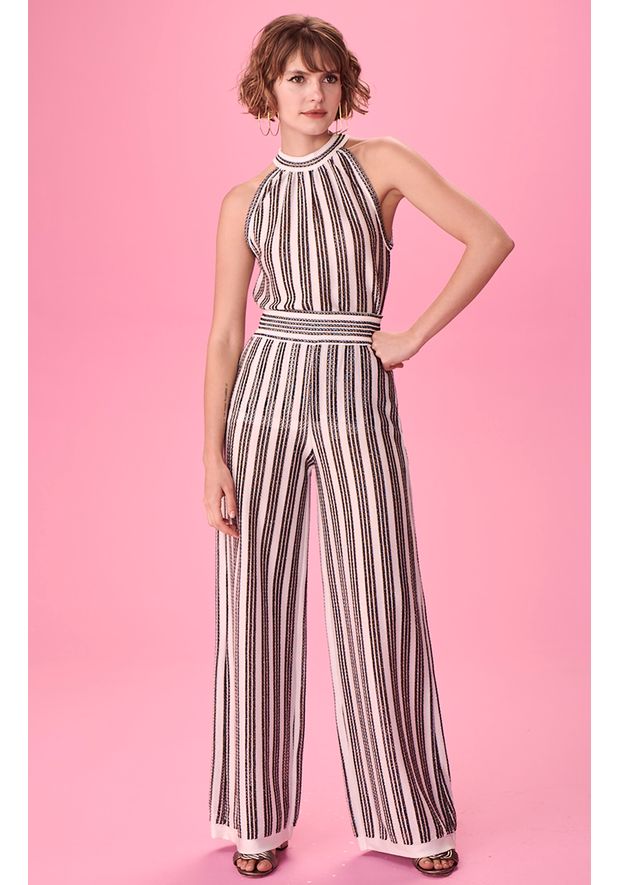 WIDE-LEG FLOWING TROUSERS - Cava